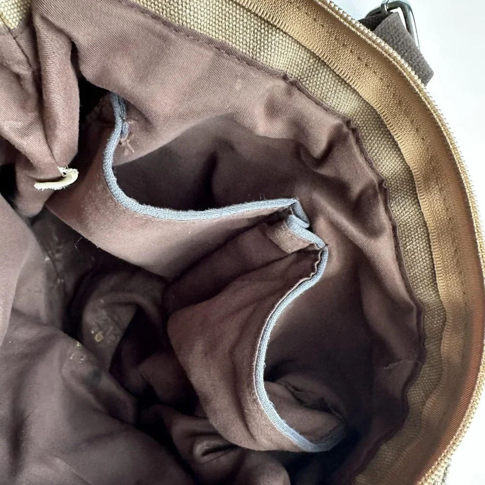 Outdoor Local Lion Canvas Bag Crossbody Messenger Shoulder Bag Adjustable Strap